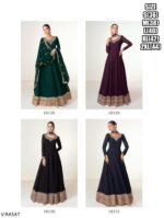 Launching Our New An Embroidered Designer Readymade Gown Dresses For Women