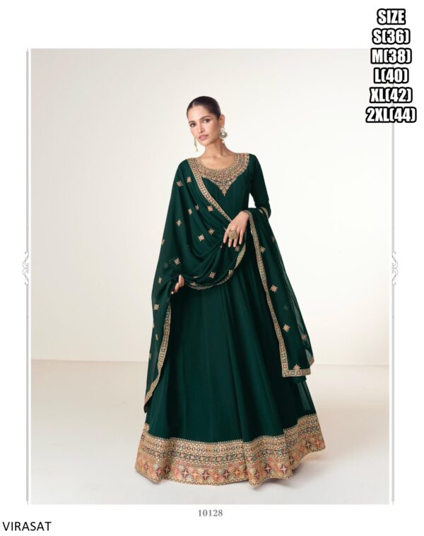 Launching Our New An Embroidered Designer Readymade Gown Dresses For Women