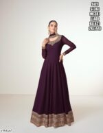 Launching Our New An Embroidered Designer Readymade Gown Dresses For Women