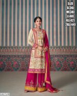 Beautiful Floral Designer Ethnic Plazo Suits For Women's Are Available At Ethnicrang