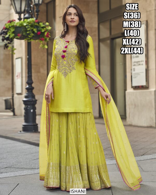 Embark On A Journey Of Fashion And Elegance With Ethnicrang's Exquisite Collection Of Designer Gharara Suits