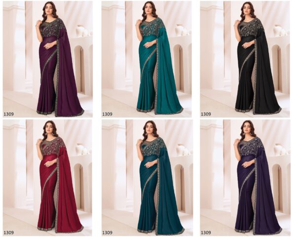 This Collection Are Exclusively Party Wear Sarees And To Adorn You On The Special Moments That Celebrations