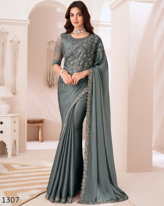 Dazzle And Sizzle Any Party That You're Invited To, With Beautiful Designer Party Wear Sarees From Ethnicrang
