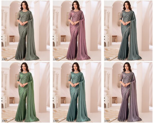 Dazzle And Sizzle Any Party That You're Invited To, With Beautiful Designer Party Wear Sarees From Ethnicrang