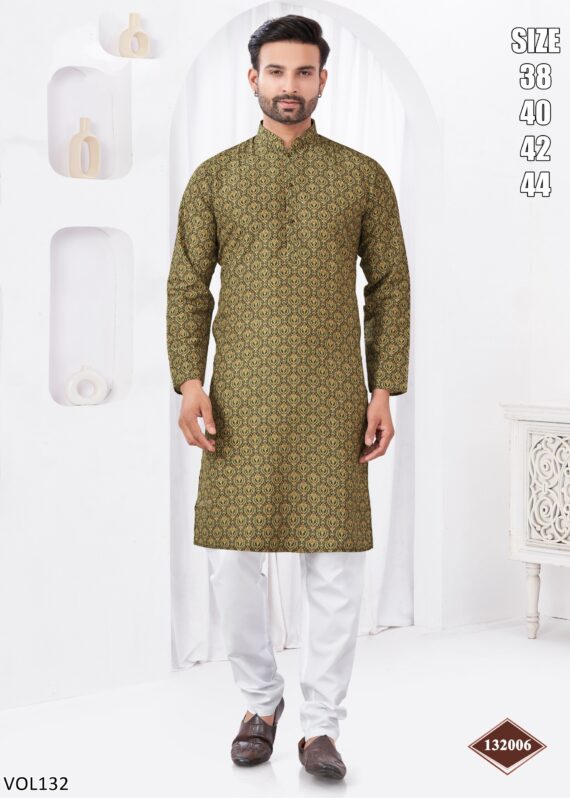 Men's Kurta Pajamas At Ethnicrang Offer A Fascinating Variety Of Colours, Designs And Styles