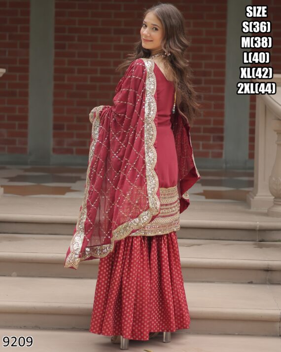 Buy Our Ethnic Sharara Suit Sets For Women Designed Specially For Festivals And Weddings