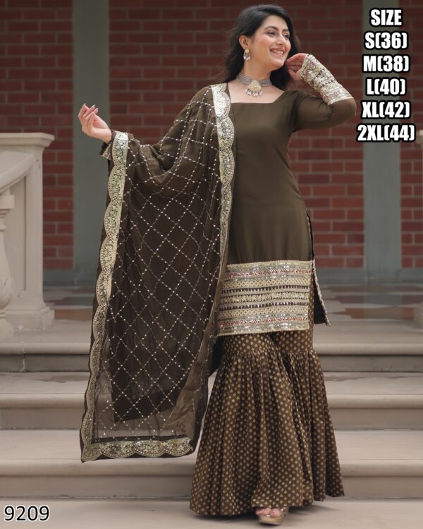 Buy Our Ethnic Sharara Suit Sets For Women Designed Specially For Festivals And Weddings