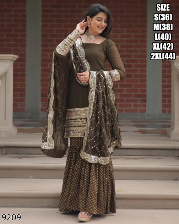 Buy Our Ethnic Sharara Suit Sets For Women Designed Specially For Festivals And Weddings