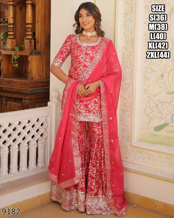A Chic And Elegant Festive Wear Gharara Suits From Ethnicrang