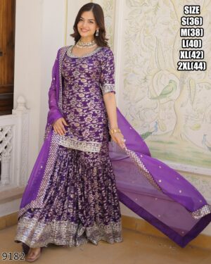 A Chic And Elegant Festive Wear Gharara Suits From Ethnicrang