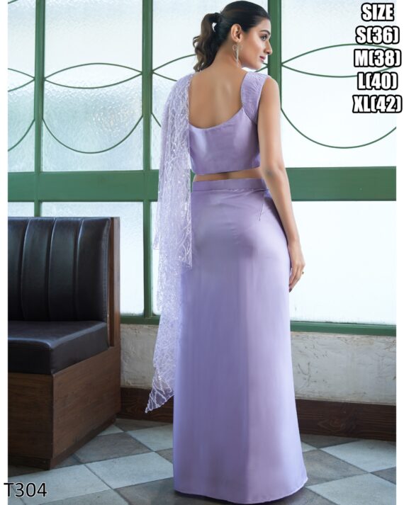 Presenting You With A New Arrival Of Trending Ready To Wear Sarees For Parties