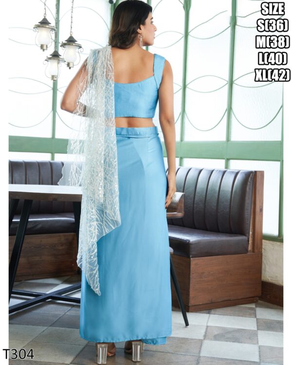 Presenting You With A New Arrival Of Trending Ready To Wear Sarees For Parties