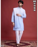 Illuminate Your Presence With Our Enchanting Kurta Set Meticulously Tailored For Wedding Celebrations