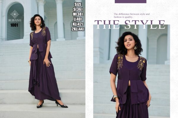 Embrace Tradition With A Modern Twist! Ethnicrang's Indowestern Attires For Women