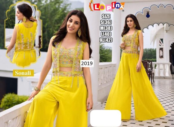 Bright Up Your Festive Wardrobe With This Stunning Ensemble This Set Is Perfect For Weddings, Reception And Festivals