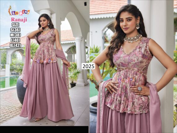 Bright Up Your Festive Wardrobe With This Stunning Ensemble This Set Is Perfect For Weddings, Reception And Festivals