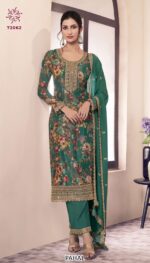 Explore Trendy Collection Of Ladies Designer Salwar Suit Sets Made With Floral Designs