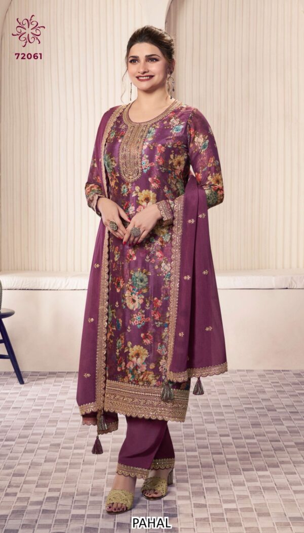 Explore Trendy Collection Of Ladies Designer Salwar Suit Sets Made With Floral Designs