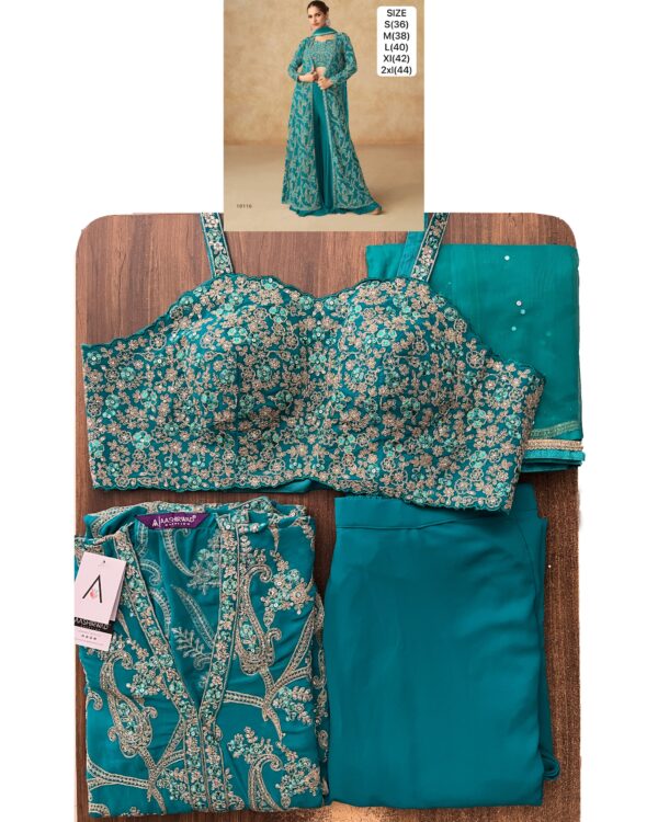 The Newest And Most Stylish Indo-Western Dresses Of Women's Party Wear Collection 2025