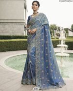 Mesmerizing Sarees For Weddings Are Available In Various Designs And Blouse Patterns