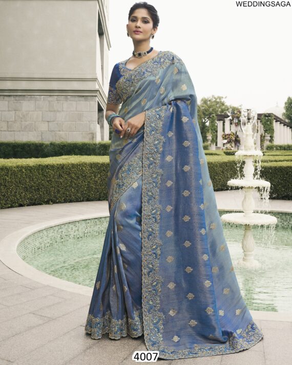 Mesmerizing Sarees For Weddings Are Available In Various Designs And Blouse Patterns