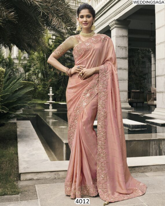 Mesmerizing Sarees For Weddings Are Available In Various Designs And Blouse Patterns