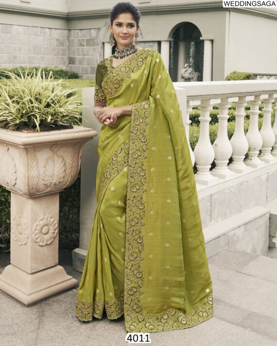 Mesmerizing Sarees For Weddings Are Available In Various Designs And Blouse Patterns