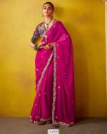 Buy Trending Saree With Un-Stitched Blouse - Elegant Party Attire for Women