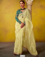 Buy Trending Saree With Un-Stitched Blouse - Elegant Party Attire for Women