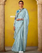 Buy Trending Saree With Un-Stitched Blouse - Elegant Party Attire for Women