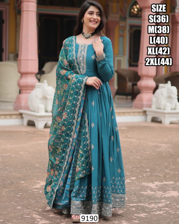 Add A Touch Of Elegance And Flare To Your Beauty With This Wedding Style Designer Gown Sets