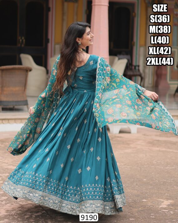 Add A Touch Of Elegance And Flare To Your Beauty With This Wedding Style Designer Gown Sets