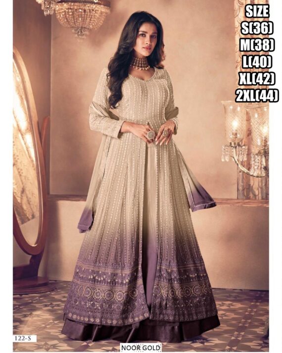 Turn Heads At Your Next Special Occasion With Our Heavy Party Wear Indowestern Three Piece Dresses