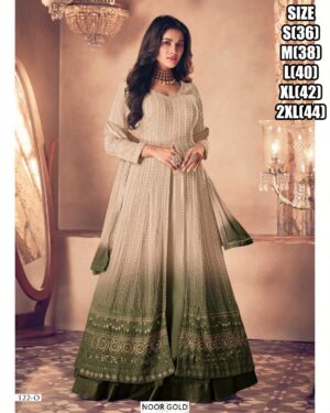 Turn Heads At Your Next Special Occasion With Our Heavy Party Wear Indowestern Three Piece Dresses