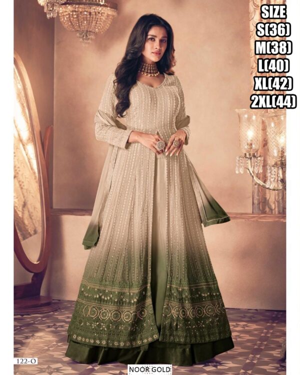 Turn Heads At Your Next Special Occasion With Our Heavy Party Wear Indowestern Three Piece Dresses