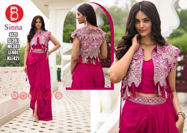 Select In A Huge Range Of Stylish Fusion Indowestern Outfits And Find Your Perfect Party Look