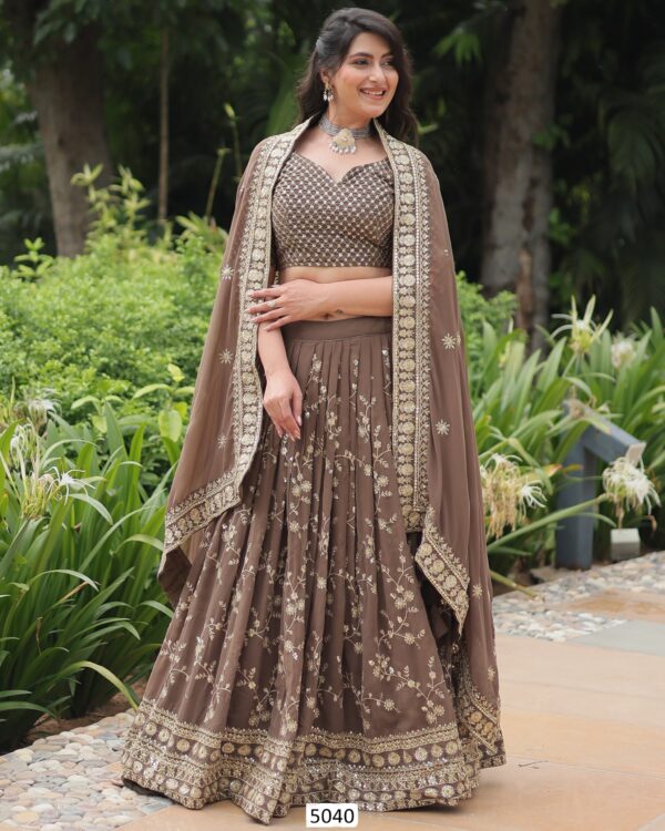 Available Our New And Unique Wedding Wear Lehenga Choli Sets In Heavy Designer Georgette