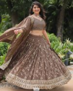 Available Our New And Unique Wedding Wear Lehenga Choli Sets In Heavy Designer Georgette