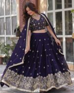 Available Our New And Unique Wedding Wear Lehenga Choli Sets In Heavy Designer Georgette