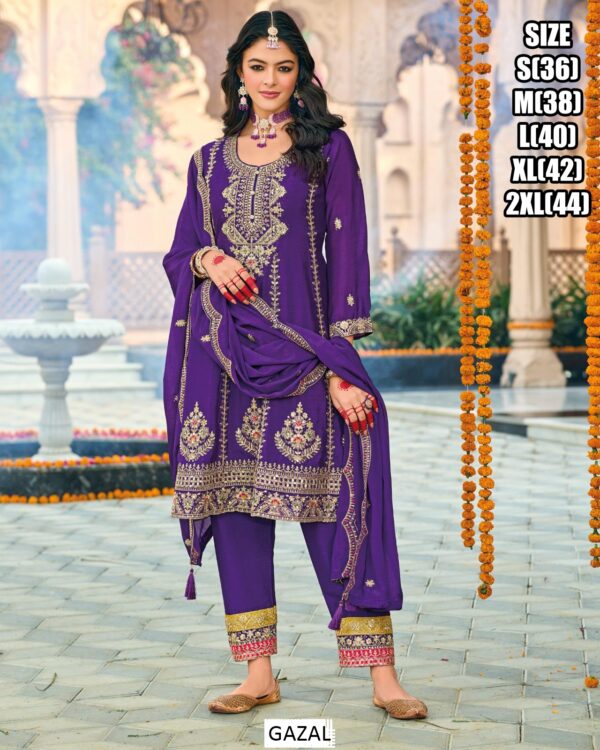 A Beautiful Collection Of The Most Vibrant And Heavily Embroidered Anarkali Frock Style Salwar Suits