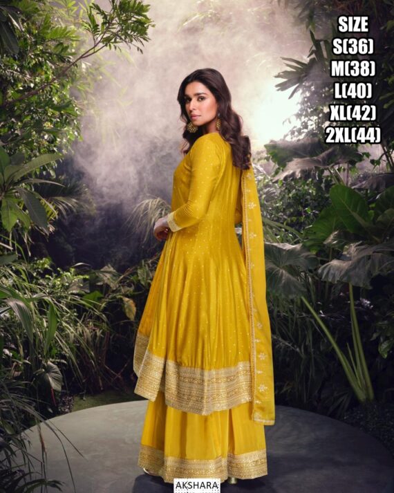 Add A Striking Traditional Touch To Your Ethnic Attires With The Latest Designer Plazo Suits