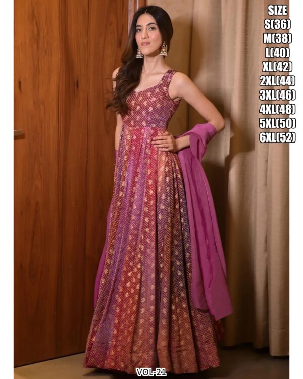 Shop From A Wide Choice Of Women Full Flared Gown Sets From Ethnicrang