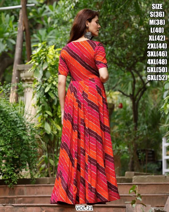 Shop From A Wide Choice Of Women Full Flared Gown Sets From Ethnicrang