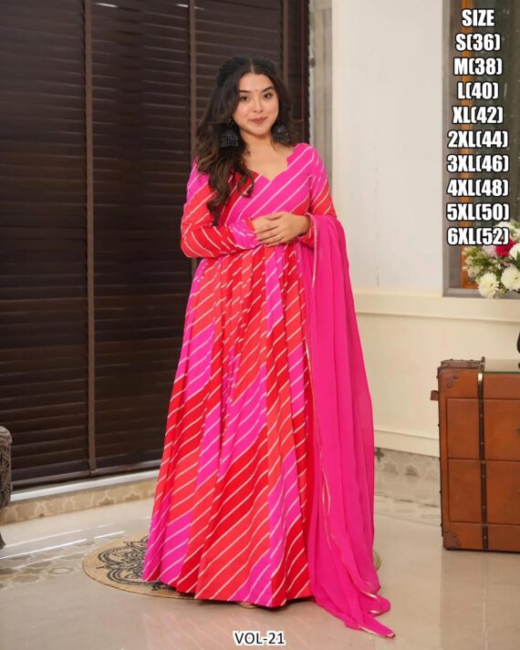 Shop From A Wide Choice Of Women Full Flared Gown Sets From Ethnicrang