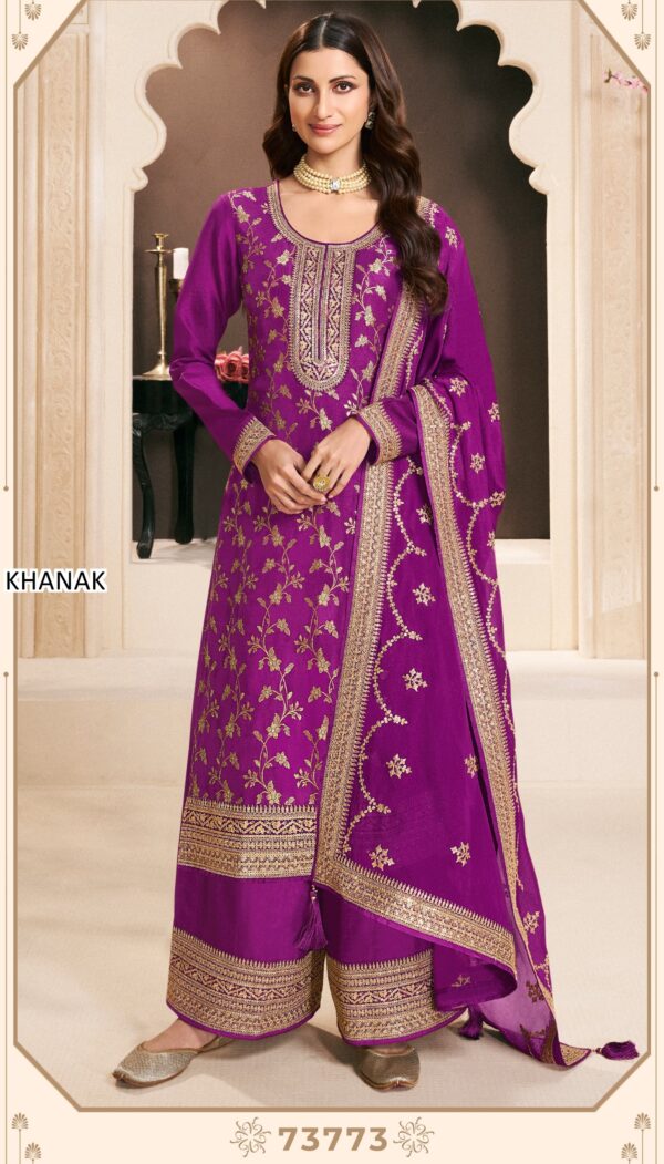 Online Shopping For Un-Stitched Plazo Suits In Attractive Colours Is Perfect For Any Festivals