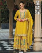 Looking For Kurti With Plazo For Wedding Functions And Parties? We Provide Plazo Salwar Suits Online With Various Colours