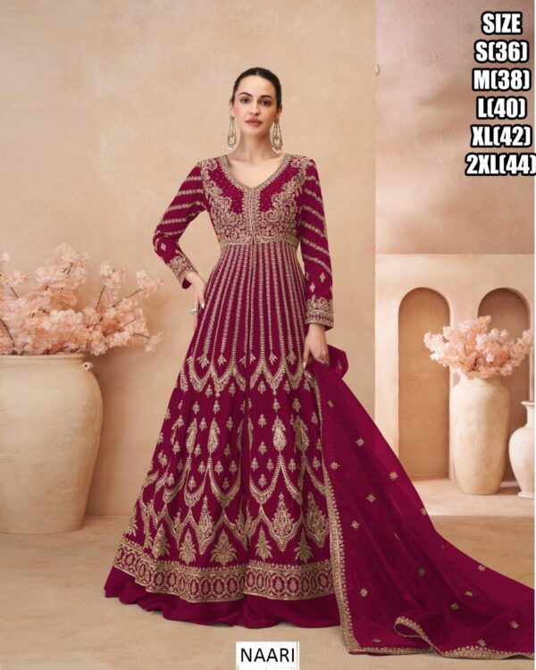 Make Beautiful Your Wedding Attire With Our Heavy Indo-western Dresses In Vibrant Colours
