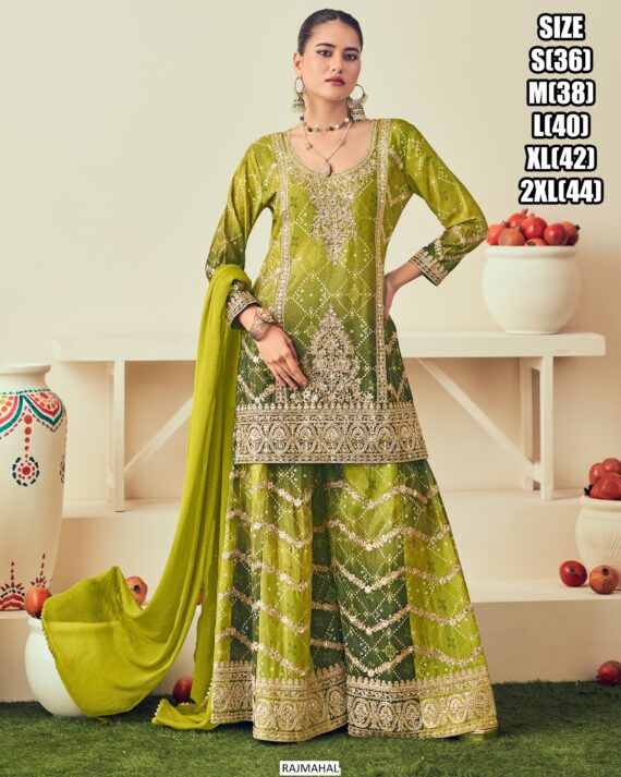 Be It A Festival Or A Wedding, You Can Choose A Perfectly Curated Plazo Suit Sets On Ethnicrang
