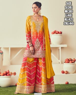 Be It A Festival Or A Wedding, You Can Choose A Perfectly Curated Plazo Suit Sets On Ethnicrang