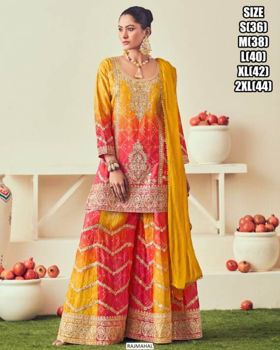 Be It A Festival Or A Wedding, You Can Choose A Perfectly Curated Plazo Suit Sets On Ethnicrang